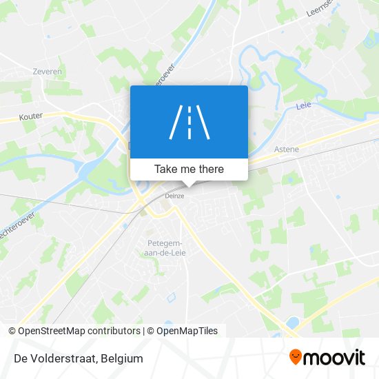 De Volderstraat map
