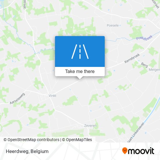 Heerdweg map