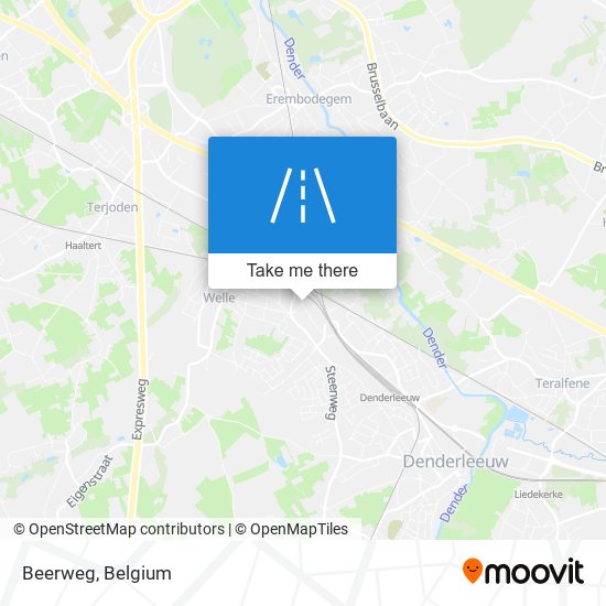 Beerweg map