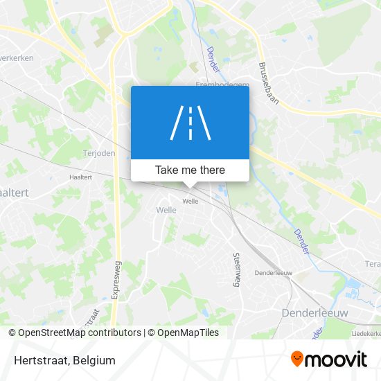 Hertstraat map