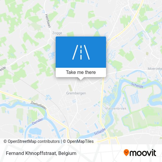 Fernand Khnopffstraat plan