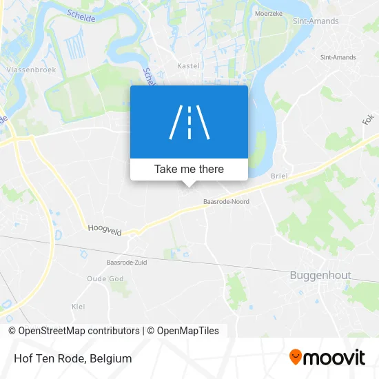 Hof Ten Rode map