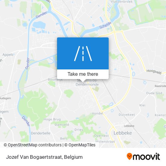 Jozef Van Bogaertstraat map