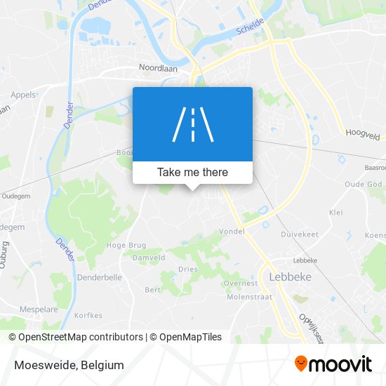 Moesweide map