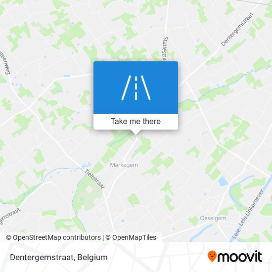 Dentergemstraat map