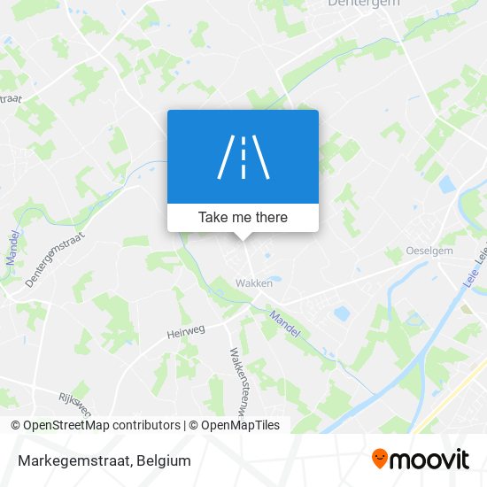 Markegemstraat map