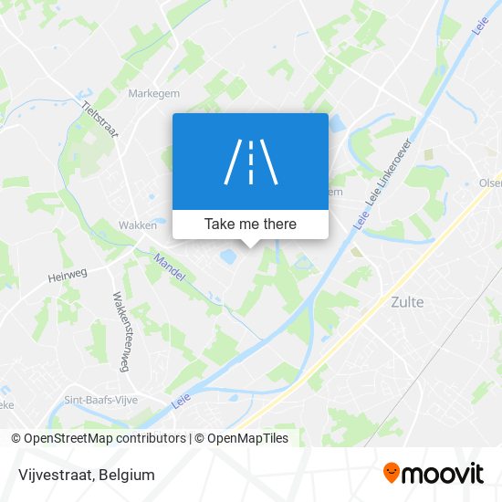 Vijvestraat map