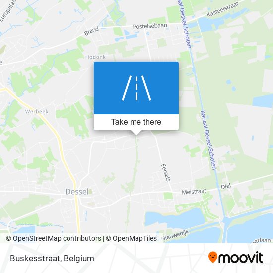 Buskesstraat map