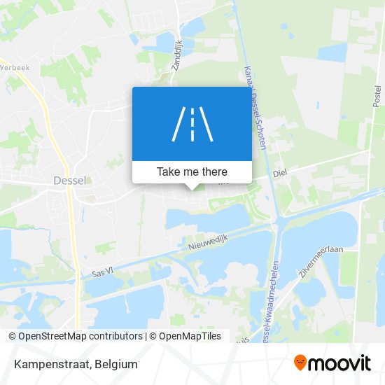 Kampenstraat map