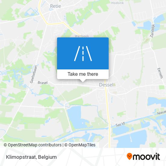 Klimopstraat map