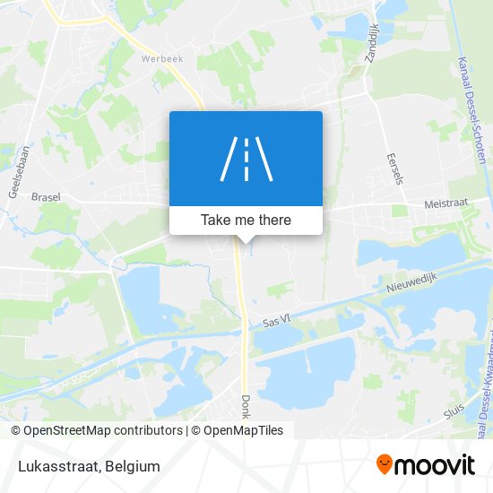 Lukasstraat map