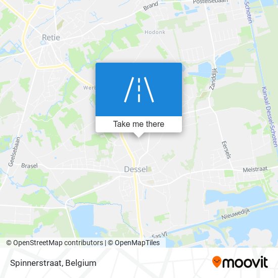 Spinnerstraat map