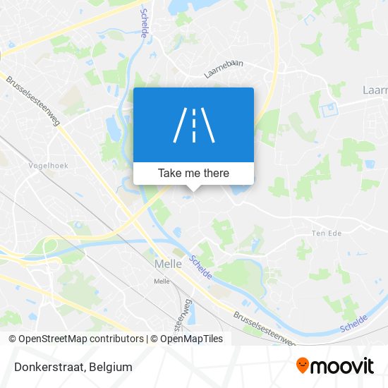 Donkerstraat map