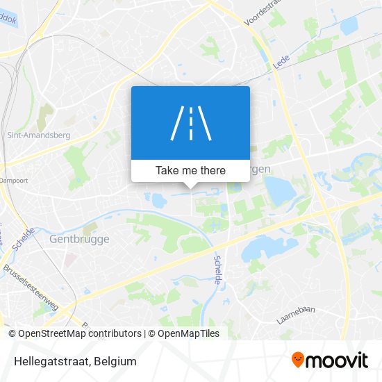 Hellegatstraat map