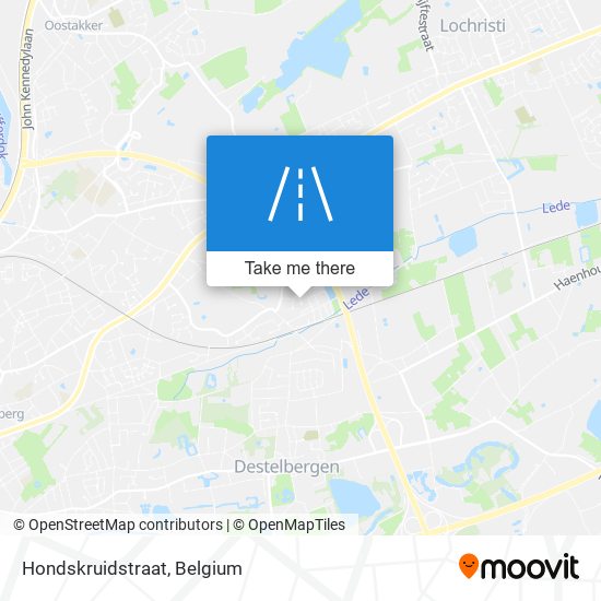 Hondskruidstraat map