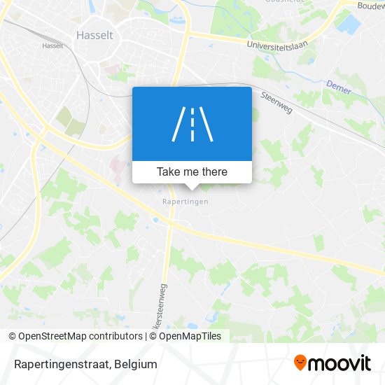 Rapertingenstraat map