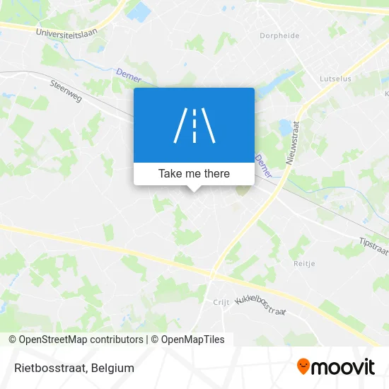 Reed Forest Street map