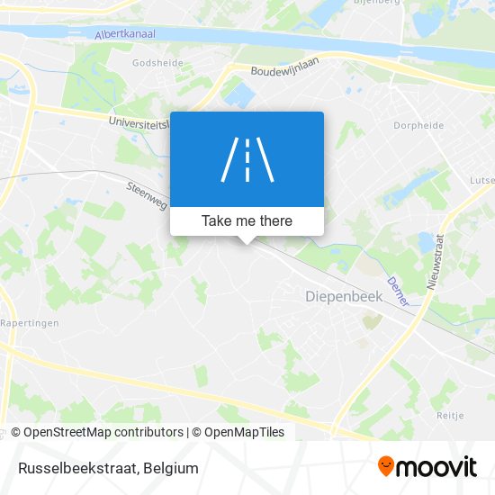 Russelbeekstraat map