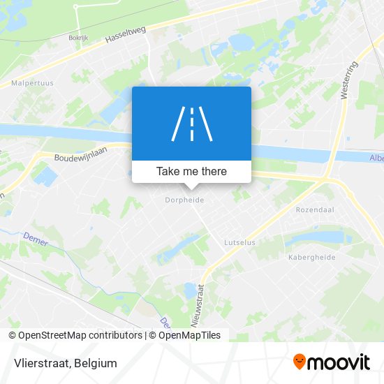 Vlierstraat map