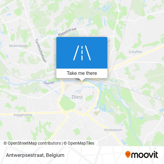 Antwerpsestraat map