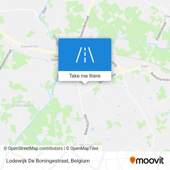 Lodewijk De Boningestraat map