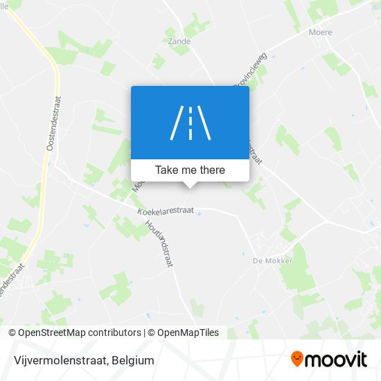 Vijvermolenstraat map