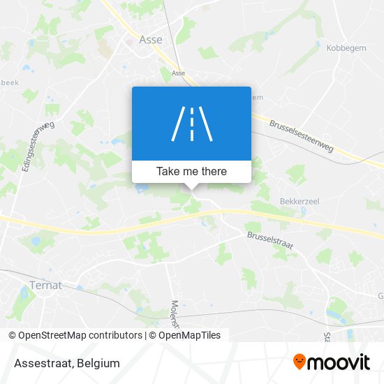 Assestraat map