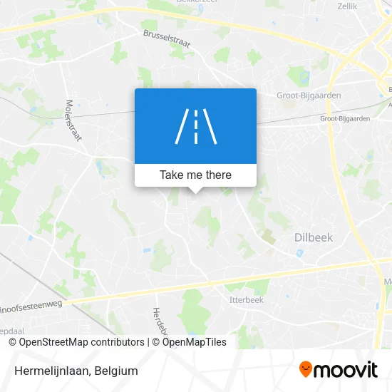 Hermelijnlaan map