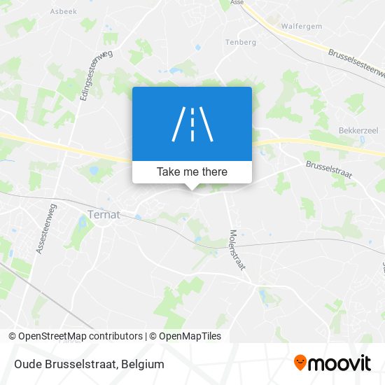 Oude Brusselstraat map