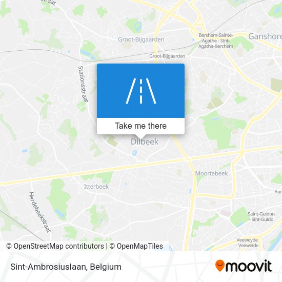 Sint-Ambrosiuslaan plan