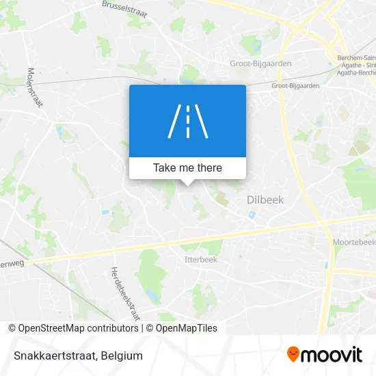 Snakkaertstraat map
