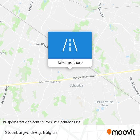 Steenbergveldweg map