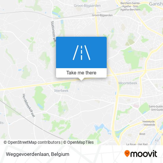 Weggevoerdenlaan map