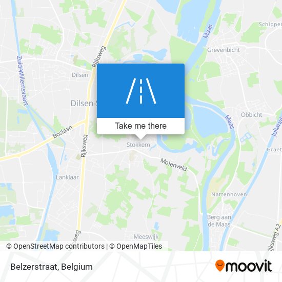 Belzerstraat map