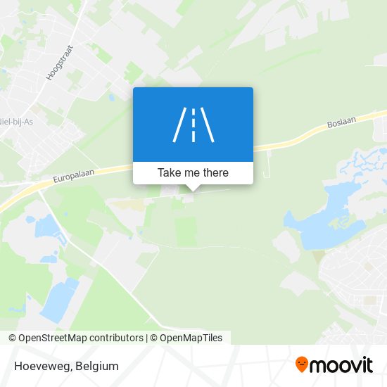 Hoeveweg map