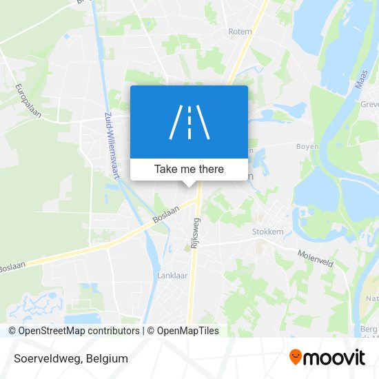 Soerveldweg map