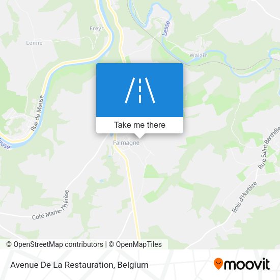 Avenue De La Restauration map