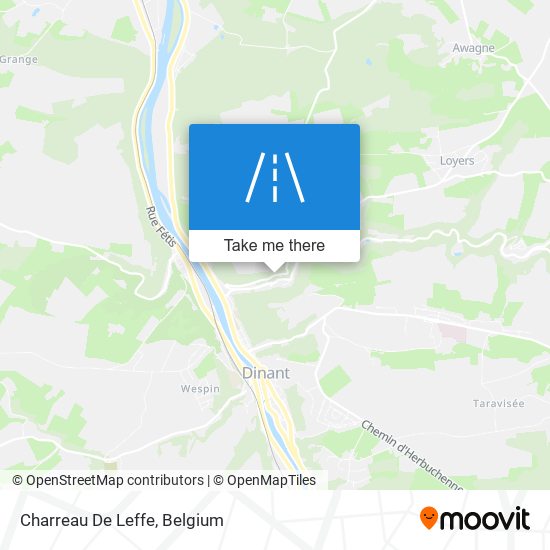 Charreau De Leffe map