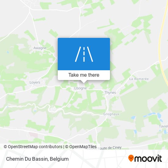 Chemin Du Bassin map