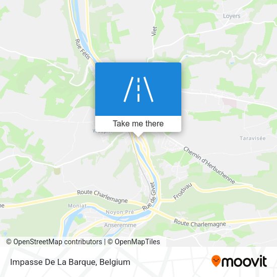 Impasse De La Barque plan