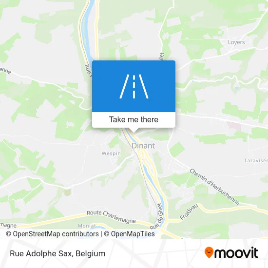 Adolphe Sax Street map