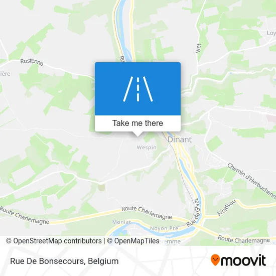 Bonsecours Street map