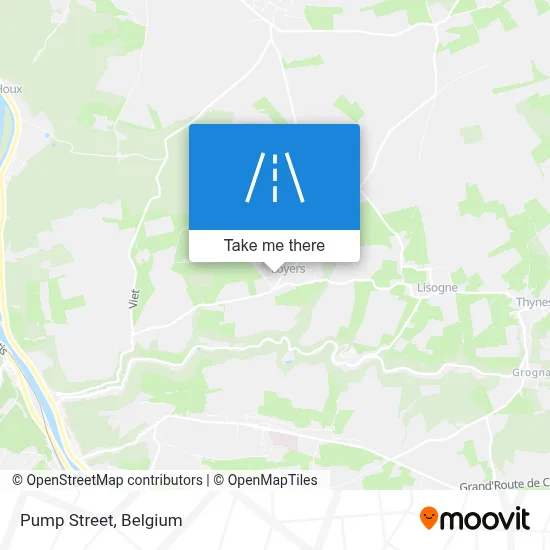 Pump Street map