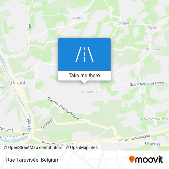 Rue Taravisée plan