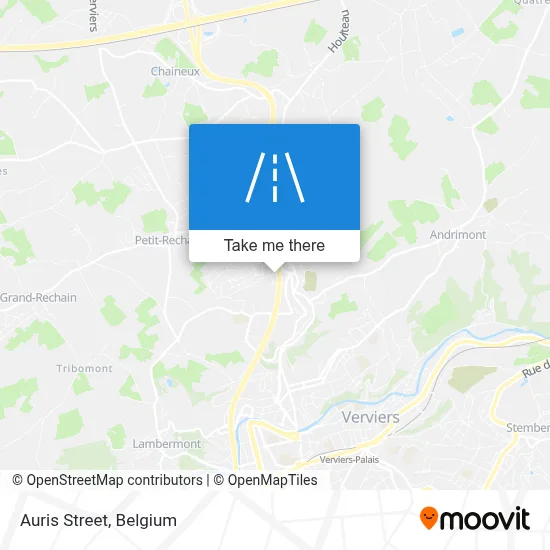 Auris Street map