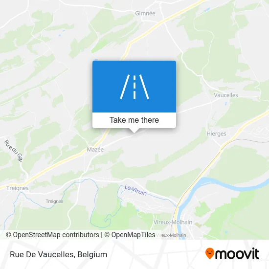 De Vaucelles Street map