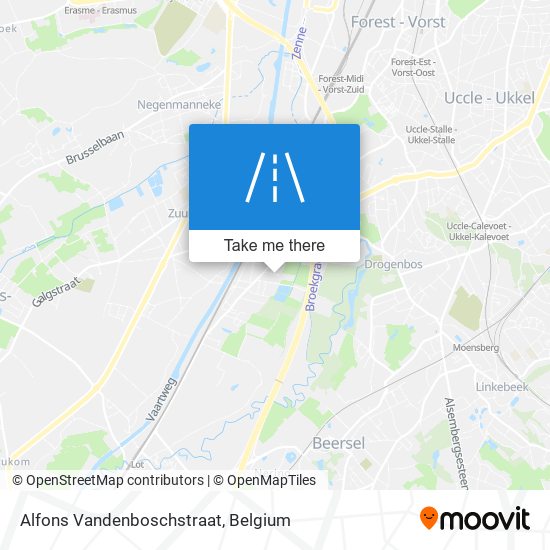 Alfons Vandenboschstraat plan