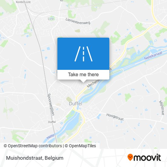 Muishondstraat map