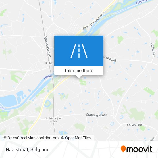 Naalstraat map