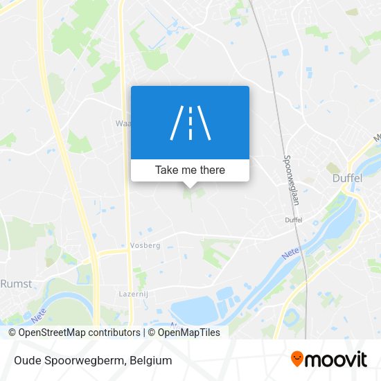 Oude Spoorwegberm plan